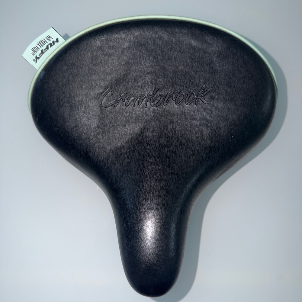 Cranbrook Black Bicycle Seat